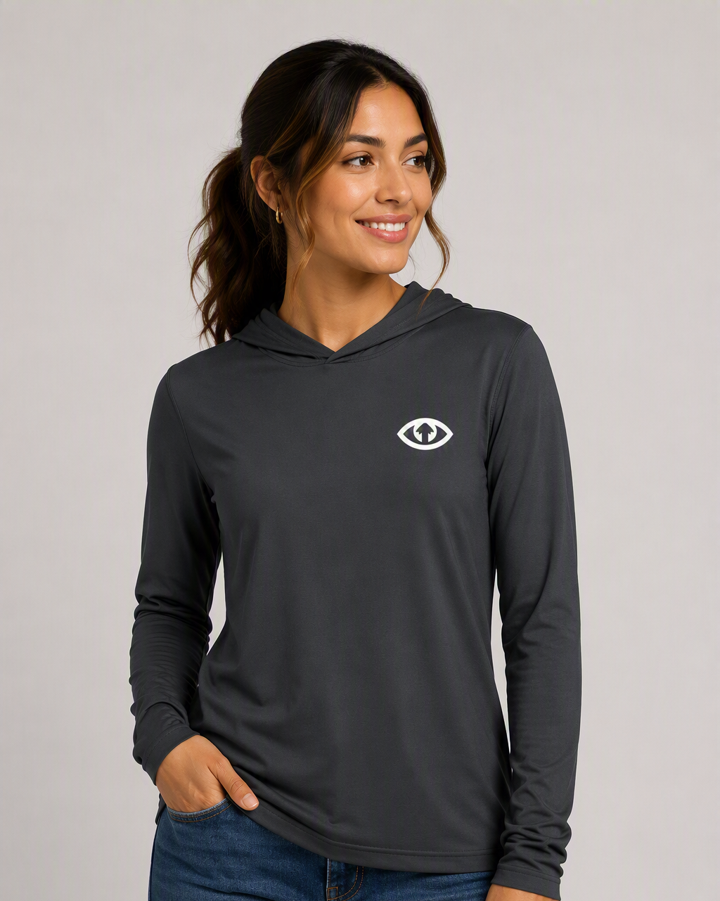 Eyes Up Long Sleeve Hoodie